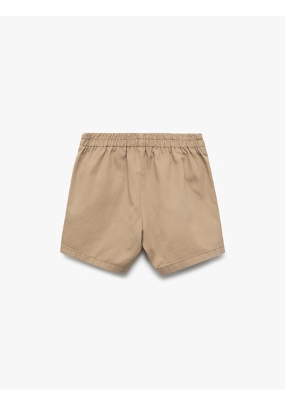 Koton Shorts Bej 7wkg40005aw Ekru
