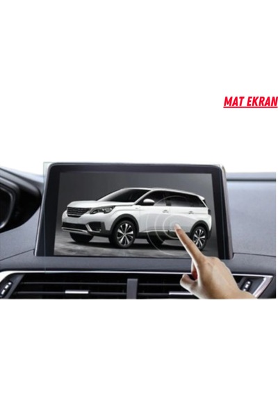 Peugeot 3008 Allure 2024 Navigasyon Ve Multimedya Uyumlu Mat Ekran Koruyucu