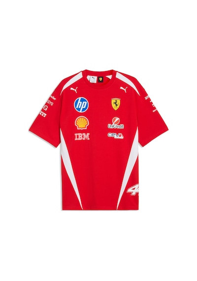 Puma Scuderıa Ferrarı Hp Replıca Drıvers Unısex Tişört 713827 44 Kırmızı