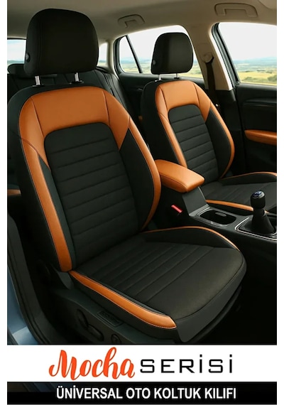 Nissan Qashqai +2 1.5 Dci Tekna Connect Glassro 2012 Uyumlu Moça Serisi Tay Tüyü .taba. Oto Kılıfı Tam Set
