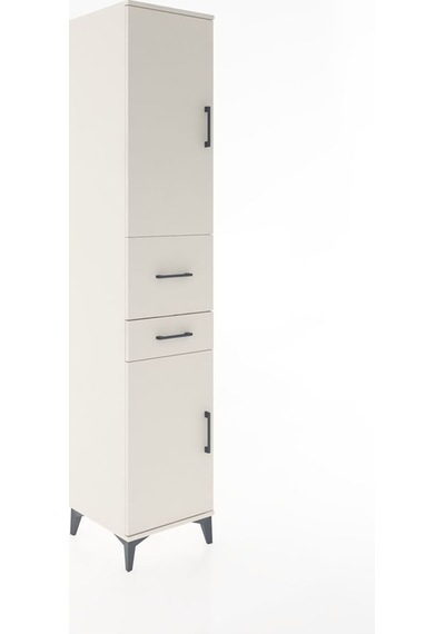 Hyperion Dolap 4 Raflı 2 Çekmeceli 2 Kapaklı 44x44x221 Aytaşı... Aytaşı