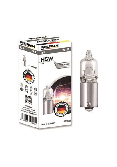 Ampül Civalı Mercekli 12v H5 5 Ba9s Garantisi Yoktur 1
