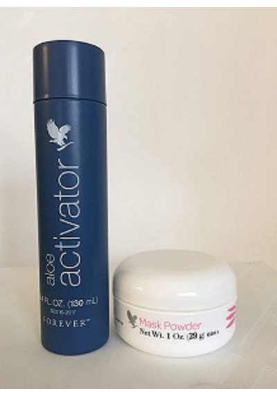 Forever Living Facial Mask Powder Activator İkisi Bir Arada