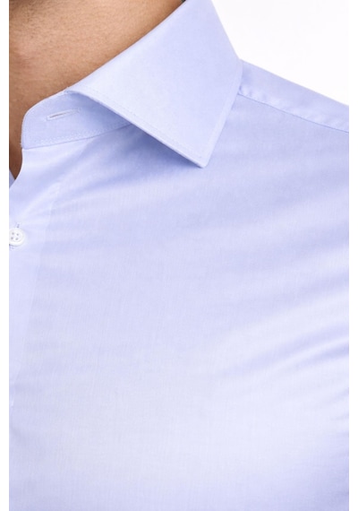 Classics Men Slim Fit Uzun Kollu Kolay Ütü Pamuk Saten Erkek Gömlek Buz Mavi Classics Men Slim Fit Uzun Kollu Kolay Ütü Pamuk Saten Erkek Gömlek Buz Mavi