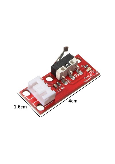 Sanec-3D Printer Limit Switch Mekanik Modul Endstop Switch 3 Pinli 50Cm