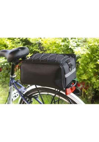 Bisiklet Heybeli Arka Geniş Bagaj Tur Çantası Procycle Siyah