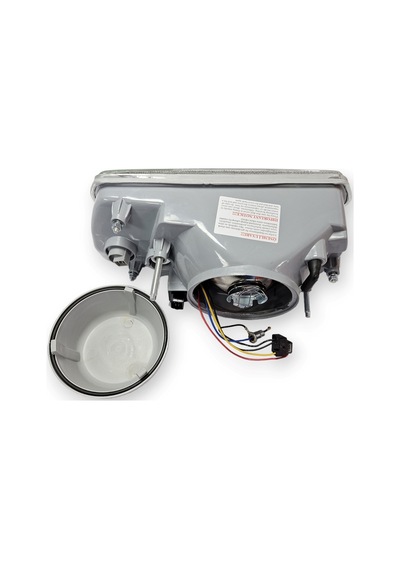Skoda Favorit 1988-1995 Ön Sol Far Lambası Cam Ve Kasa