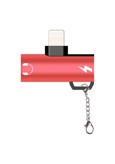 Ally Lightning to Dual Lightning Dönüştürücü Adaptör Kırmızı