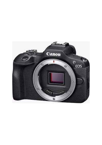 Canon R100 Aynasız Fotoğraf Makinesi RF 18 - 45 + RF 75 - 300 Double Lens Kit