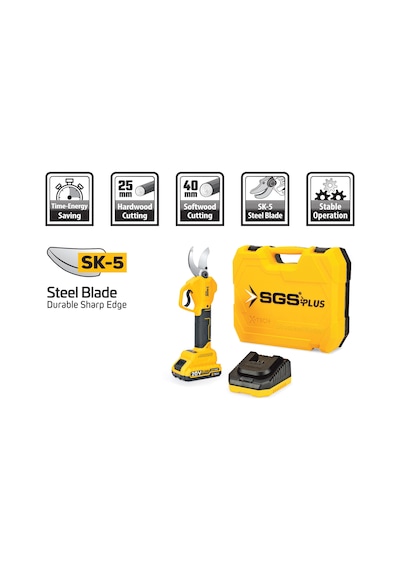 Sgs Sgs5557  Profesyonel Akülü Budama Makası