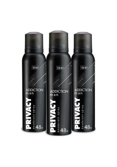 Man Addiction Erkek Deodorant 3x150ml