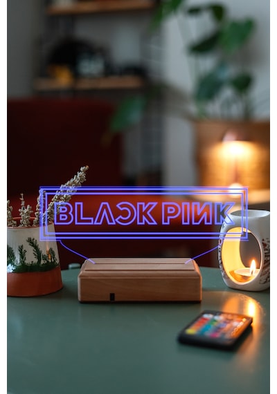 Modiwa Design Blackpink 16 Renk K-Pop Gece Lambası
