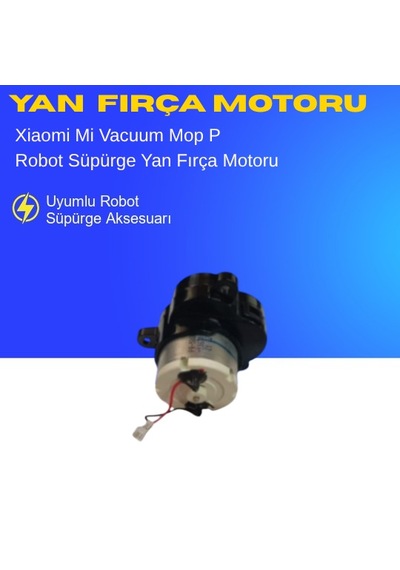 Xiaomi Mi Vacuum Mop P Uyumlu Yan Fırça Motoru