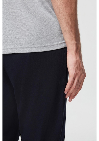 Twn Gri Melanj %100 Pamuklu Kısa Kollu 2'li Pijama Takimi 3ec84ortkkpjm 310
