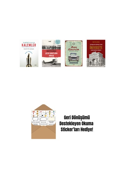 Muhittin Şimşek 4 Kitap Set + Okuma Sticker'ları