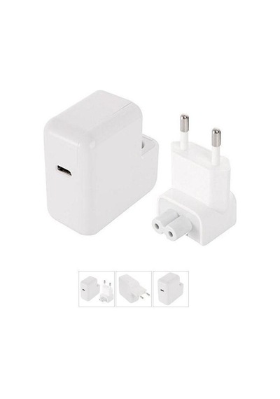 TME Apple Uyumlu MacBook 87W Usb Type C 20.4V 4.3A 14.5V 2A Şarj Aleti Adaptörü