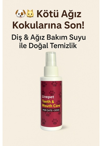 Kedi Ve Köpekler İçin Ağız Bakım Suyu
