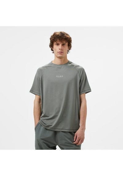 United4 Unıted4 Erkek Gri T-shirtu4ctm1