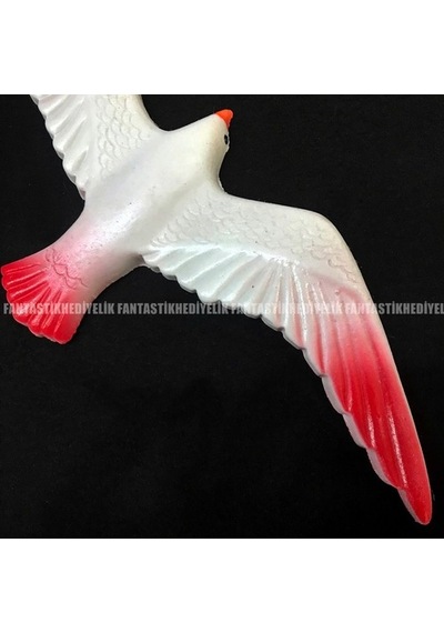 3Lü Martı Kuş Nazar Boncuk Polyester Bahçe Balkon Kapı Duvar Süs (407849847)