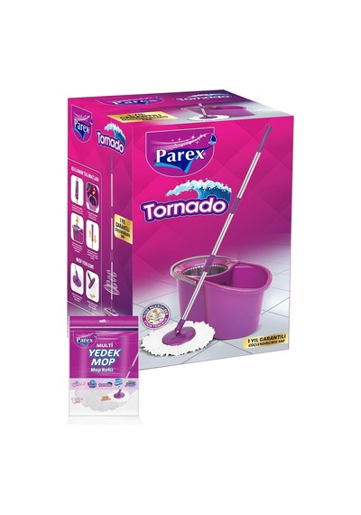 Tornado Temizlik Seti 2'li Yedek Mop Hediye
