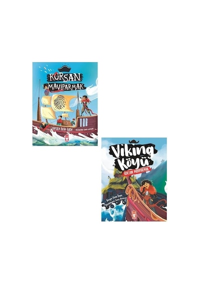 Korsan Mavi Parmak Seti 2 Kitap Birsen Ekim Özen