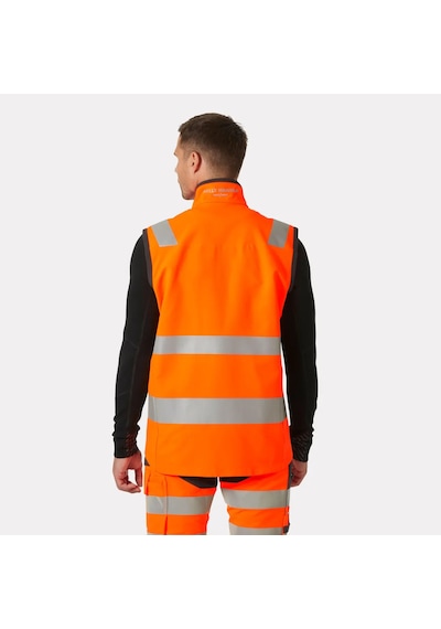 Helly Hansen Alna 4x Tech Vest 74030 Reflektörlü İş Yeleği M-269-reflektörlü Turuncu Hi-vis Orange