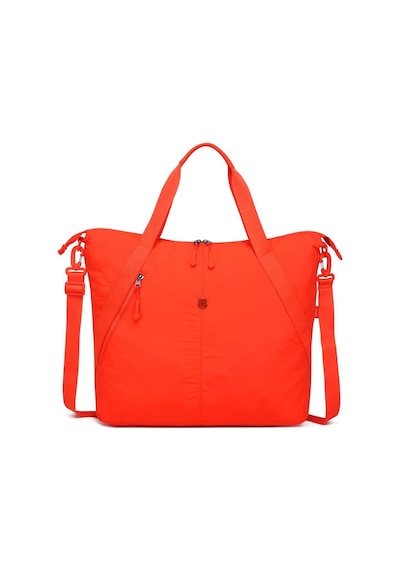 Smart Bags Mikro Poly Kumaş Büyük Boy Kadın Omuz Çantası 3335 Turuncu
