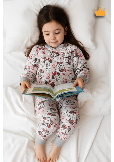 Babyhola 2-9 Yaş Kalın Elyaf Dolgulu 2.5 Tog Premium Kalite Çocuk Uyku Tulumu 23504 Kırmızı