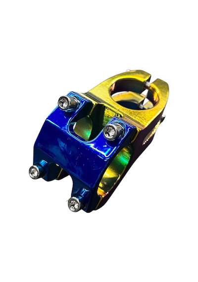 İnn Rainbow 780mm Alüminyum 31.8 Bisiklet Gidonu + Boğaz Seti Gidon İnn Boğaz Rainbow1 Çok Renkli