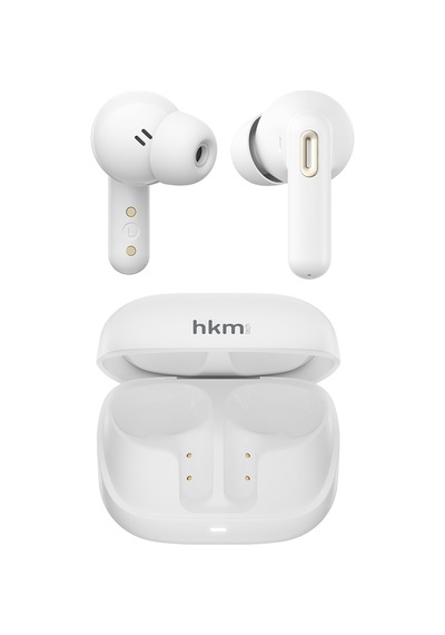 Opus Pro Bluetooth Kablosuz Kulakiçi Tws Kulaklık Anc Aktif Gürültü Engelleme Ve Enc Sistemi Beyaz