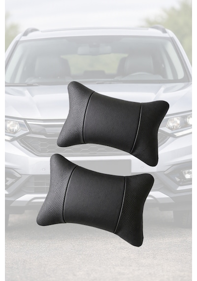 Peugeot J10 Uyumlu Lüks Set Deri Kemer Koruyucu Deri Yastık Siyah