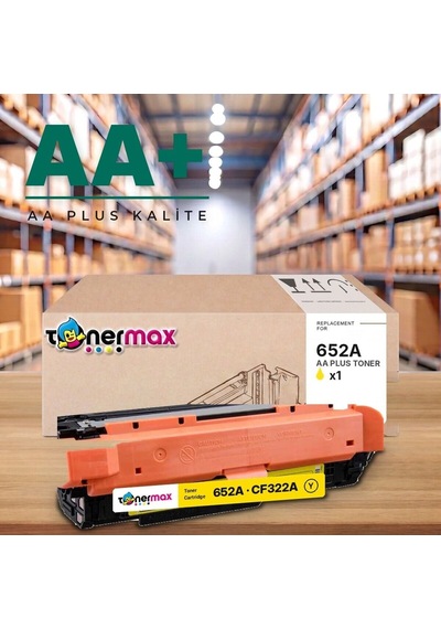 Hp 652a Cf322a Sarı Uyumlu Toner Aa Plus / Color Laserjet Enterprise M651 / Flow Mfp M680