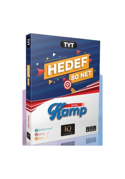 Iq Yayınları Tyt Hedef 80 Kamp Sayısal