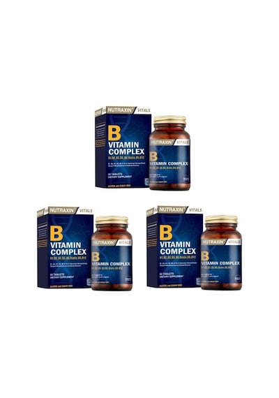 B Vitamin Complex 60 Tablet X3