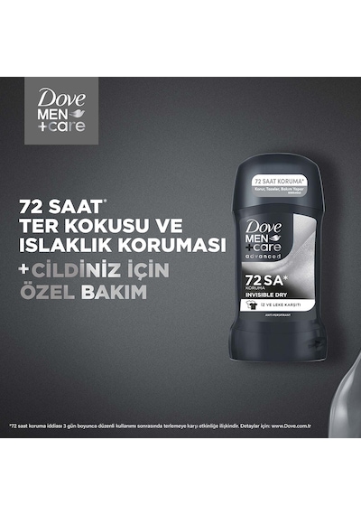 Dove Men +care Advanced Erkek Deodorant Invisible Dry 150 Ml + Invisible Dry Stick 50 Ml