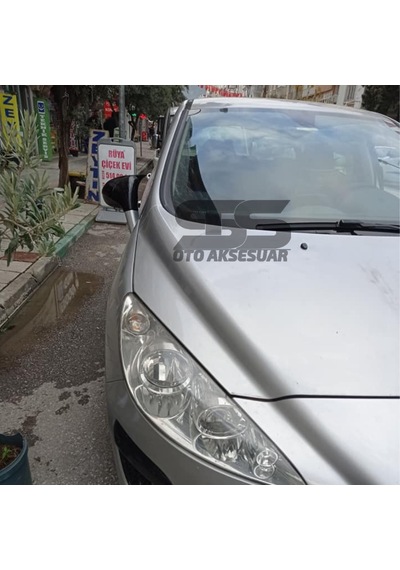 Peugeot 207 Batman Yarasa Ayna Kapağı Piano Black / 2006 - 2012 (Sts Oto Aksesuar)