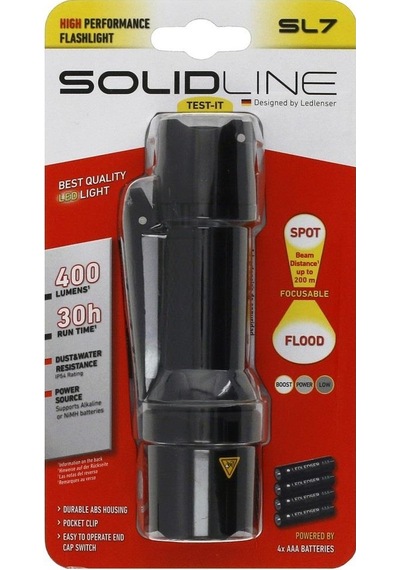Solidline Sl7 El Feneri Siyah