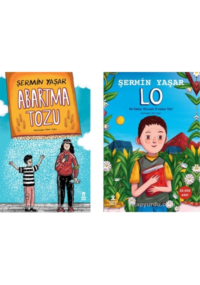 ŞERMİN YAŞAR LO ABARTMA TOZU SET KİTAP