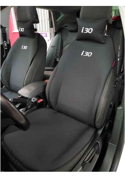 Hyundaı I30 Nakışlı Ön Ikili Oto Koltuk Kılıfı