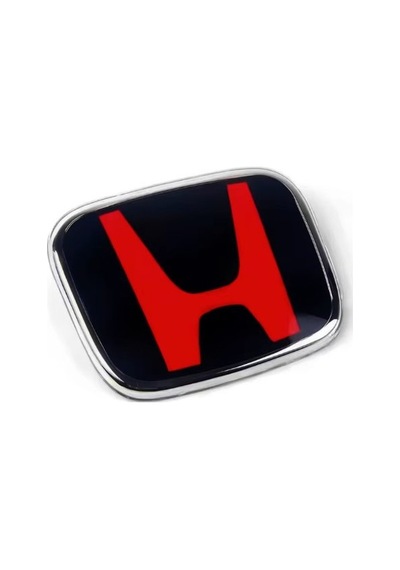 Honda Civic İes Makyajlı-fd6-fb7 Fc5 Fk7 Uyumlu Kırmızı Direksiyon Logosu 5x4 Cm Kırımızı