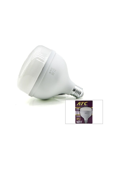 Atc-lw- Torch Led Bulb Ampul 40w Ip40 6500k 3100 Lümen Işık Açısı 240 25.000 Saat Ömür E27 Beyaz Diğer
