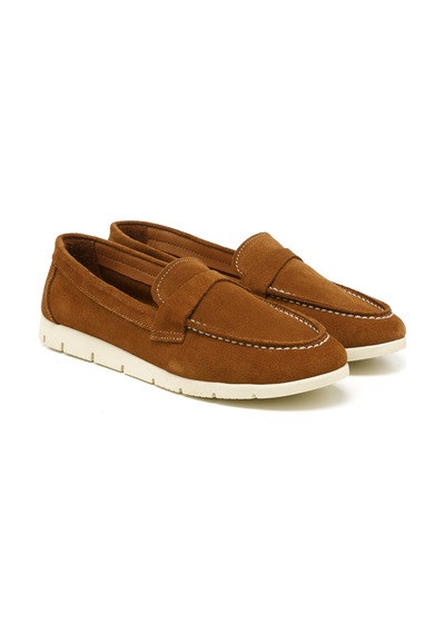 Oxford Klasik Kadın Mar-25y-165-4481 John May Taba Süet Taba