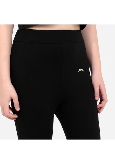 Slazenger DIPAK IN Kız Çocuk Tayt Takım Siyah