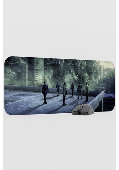 Inception Christopher Nolan V3 70x30 Xl Gaming Kauçuk Kaymaz Taban Mouse Pad Fare Altlığı