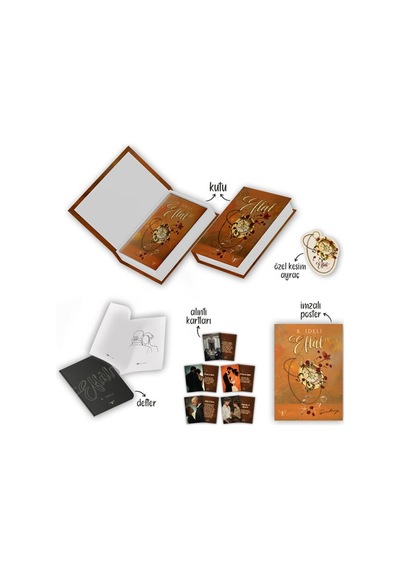 Her Kimsen - Son Set + Eflâl 4 Ciltli - Kutulu Set + Okuma Sticker'ları