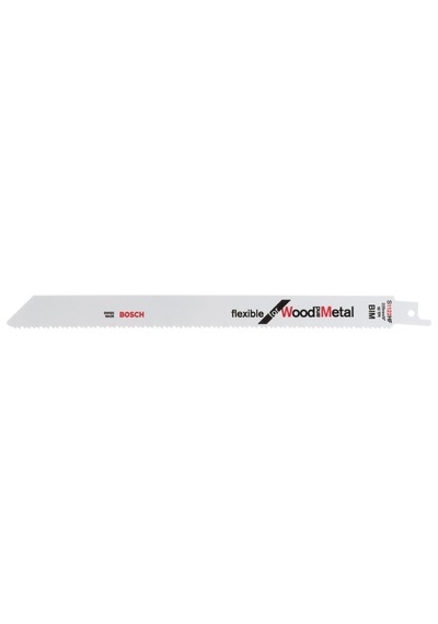 BOSCH S 1122 HF Metal-Ahşap Kesimi İçin Tilki Kuyruğu Testere Ucu (1 Adet)