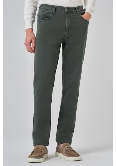 Morven Erkek Haki Denim 5 Cep Dynamic Fit Jean Kot Pantolon 26ms003008710 Haki