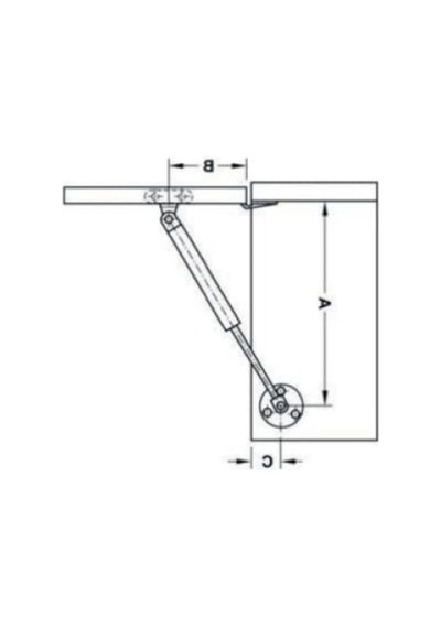 2 Adet Gazlı Amortisör Piston Seti - 100n 27 Cm 6395751