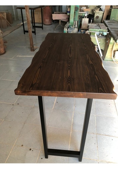 Bintaşmobilya Kütük Bar Masa-150X60.Cm