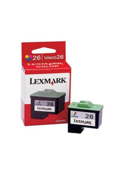Lexmark 10N0026 Z25 35 Renkli Kartuş